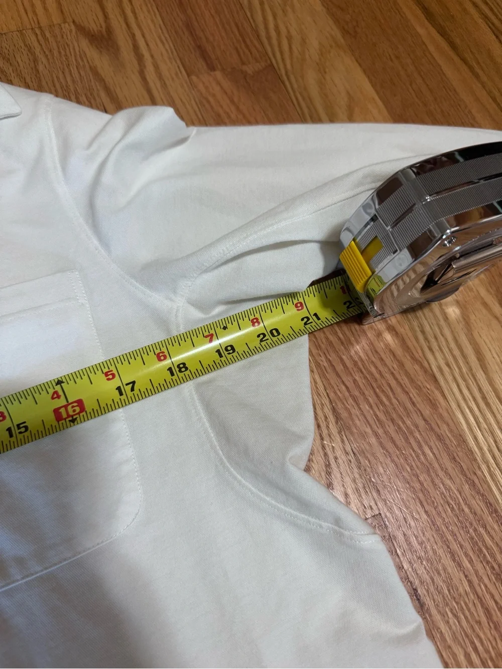 Lululemon Shirt Medium White Commission Long Sleeve Button Down Athletic Fit Men - Picture 6 of 9